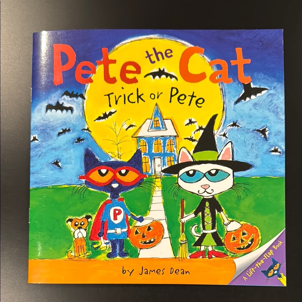 Pete the Cat: Trick or Pete - Softcover Lift-the-Flap Children’s Book